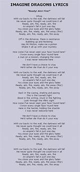 The Best Imagine Dragon Lyrics About Resilience