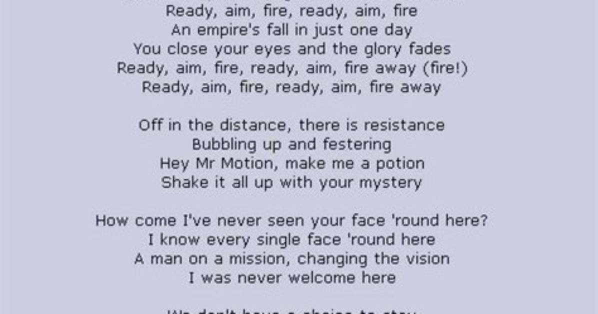 The Best Imagine Dragon Lyrics About