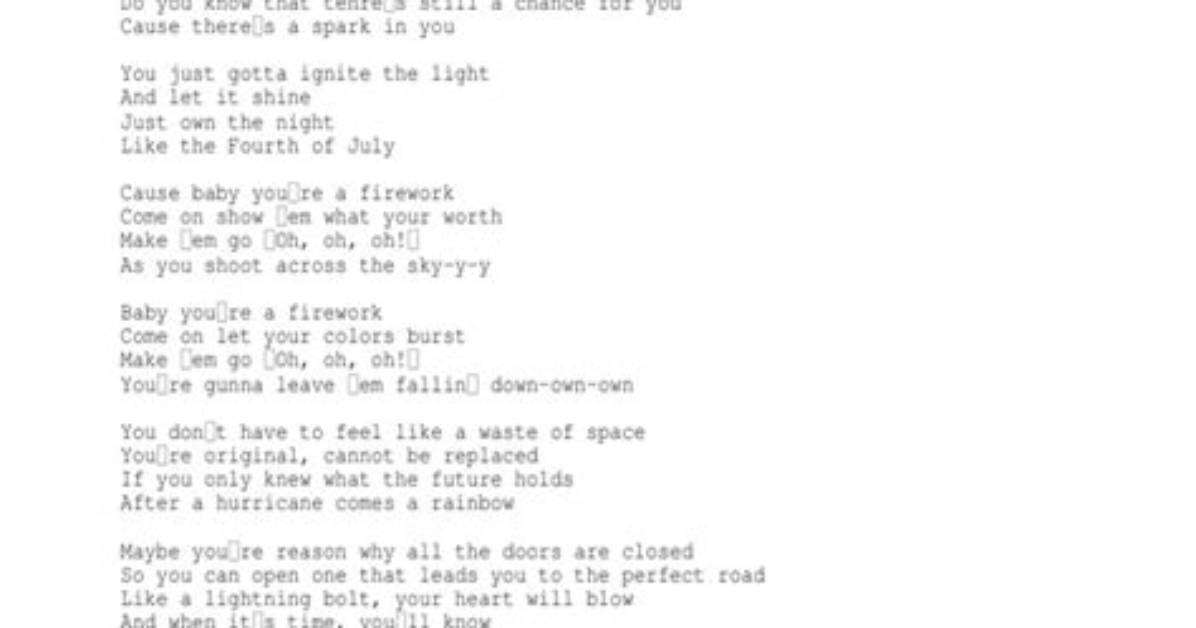 The Best Katy Perry Lyrics About Social Commentary