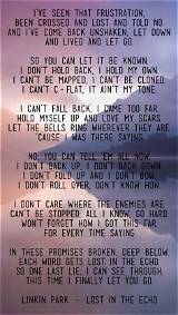 The Best Linkin Park Lyrics About Reflection