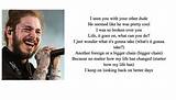 The Best Post Malone Lyrics About Love and Heartbreak