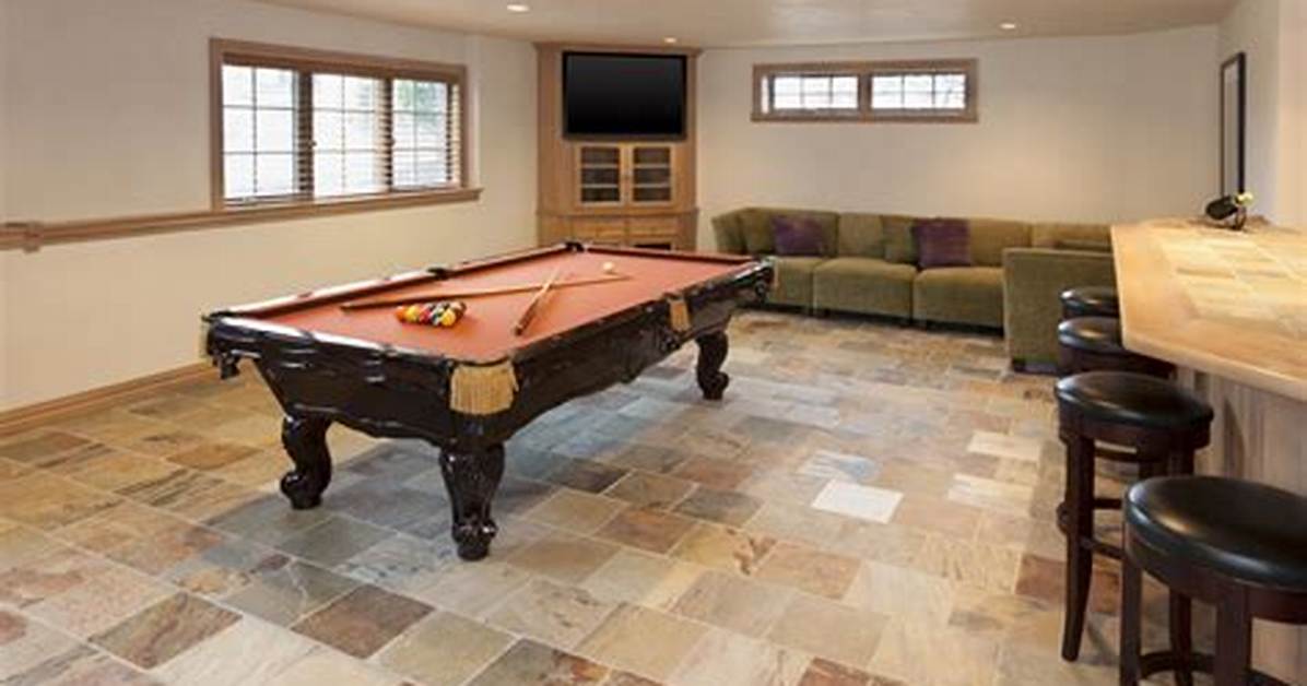 The Best Rec Room Flooring Ideas