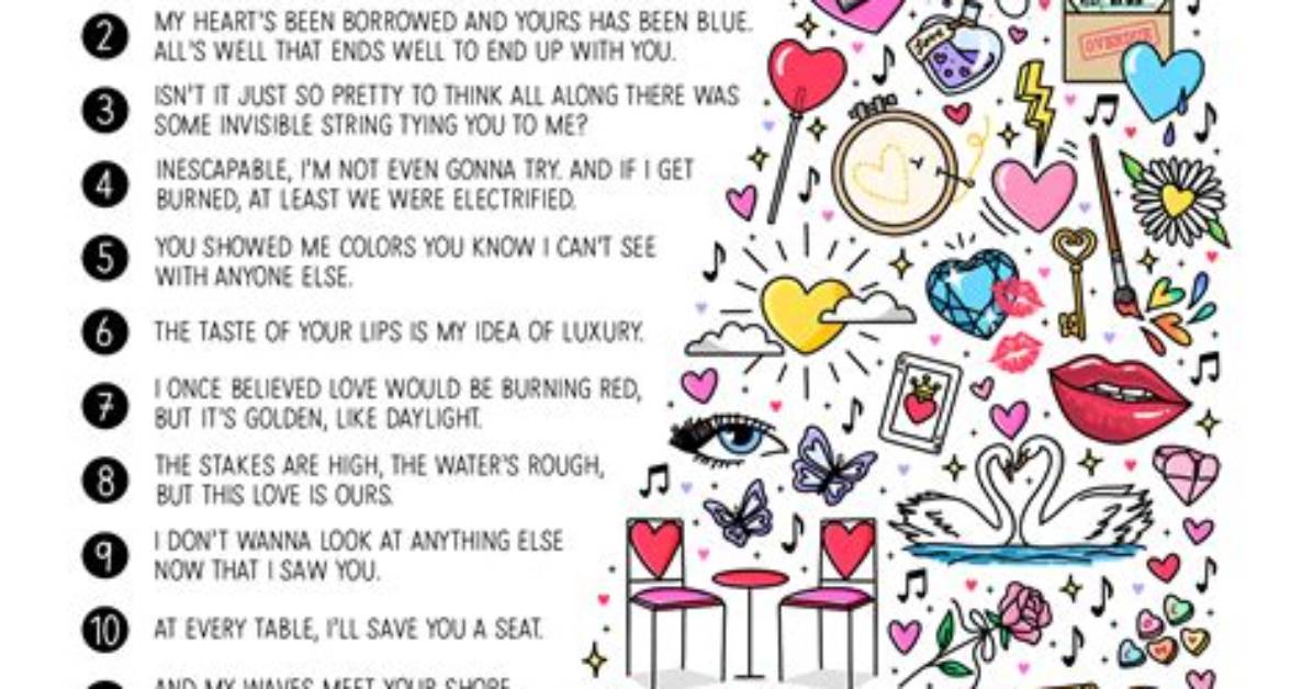 The Best Taylor Swift Lyrics About