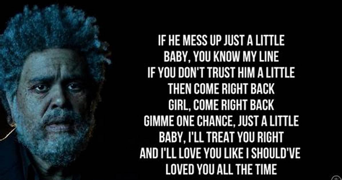 The Best the Weeknd Lyrics About Fame And