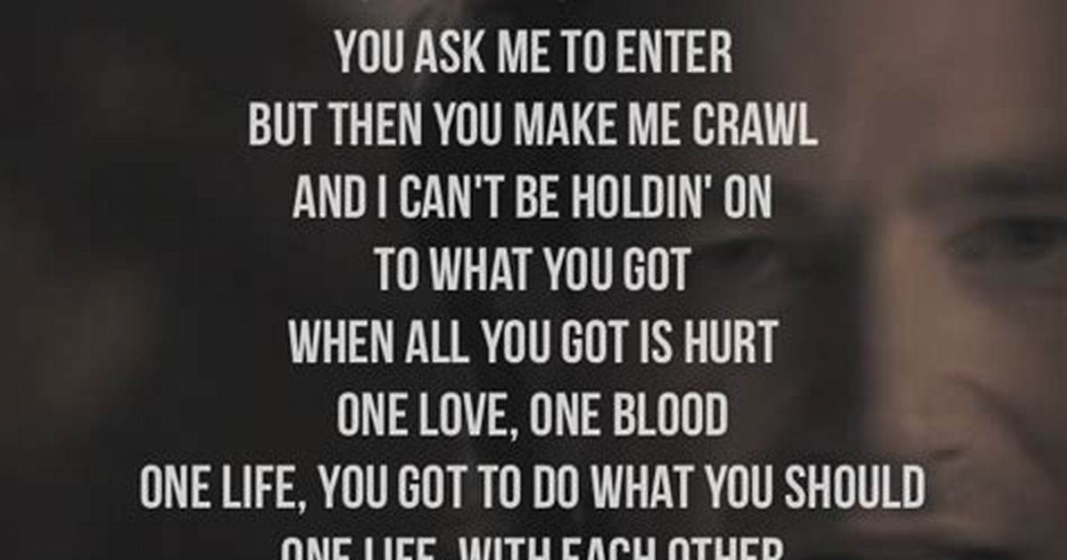 The Best U2 Lyrics About Loss and Grief
