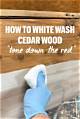 The Best Way to Wash Cedar Wood