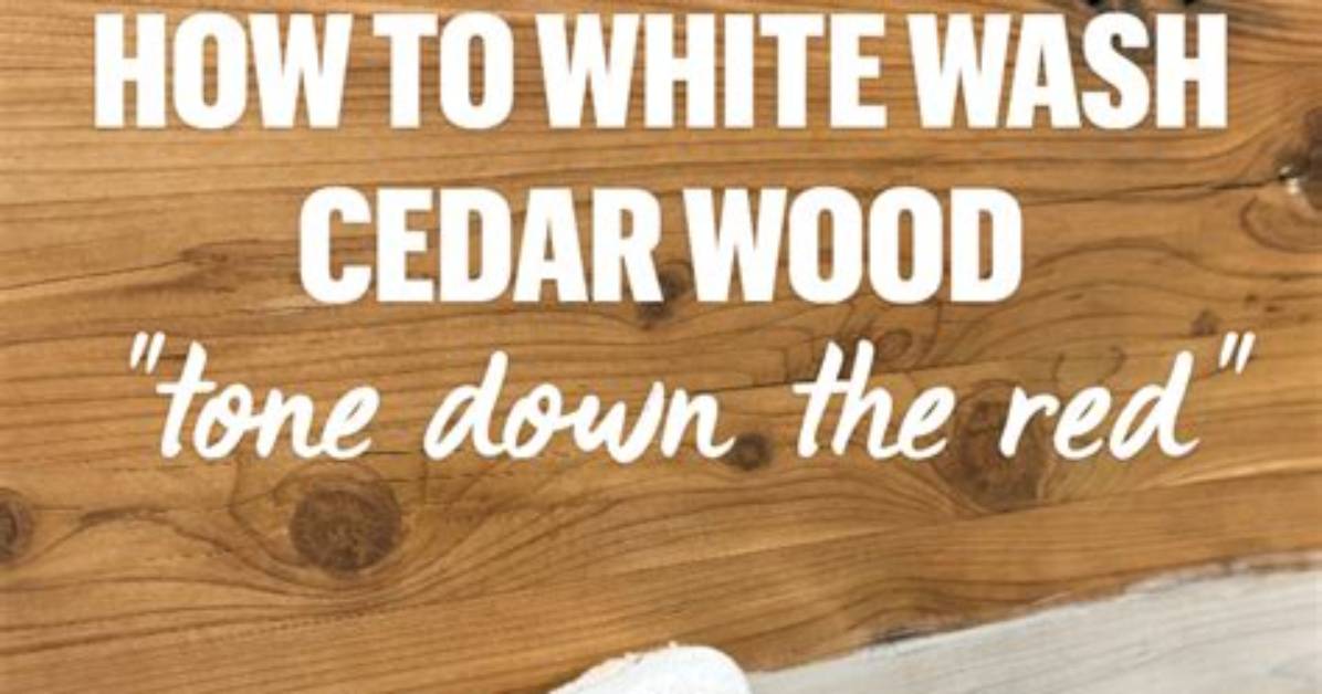 The Best Way to Wash Cedar