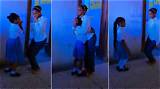 “The Boys Prefer Hugs”: Teacher Gives Her Pupils Grand Welcome as They Arrive School, Video Melts Hearts