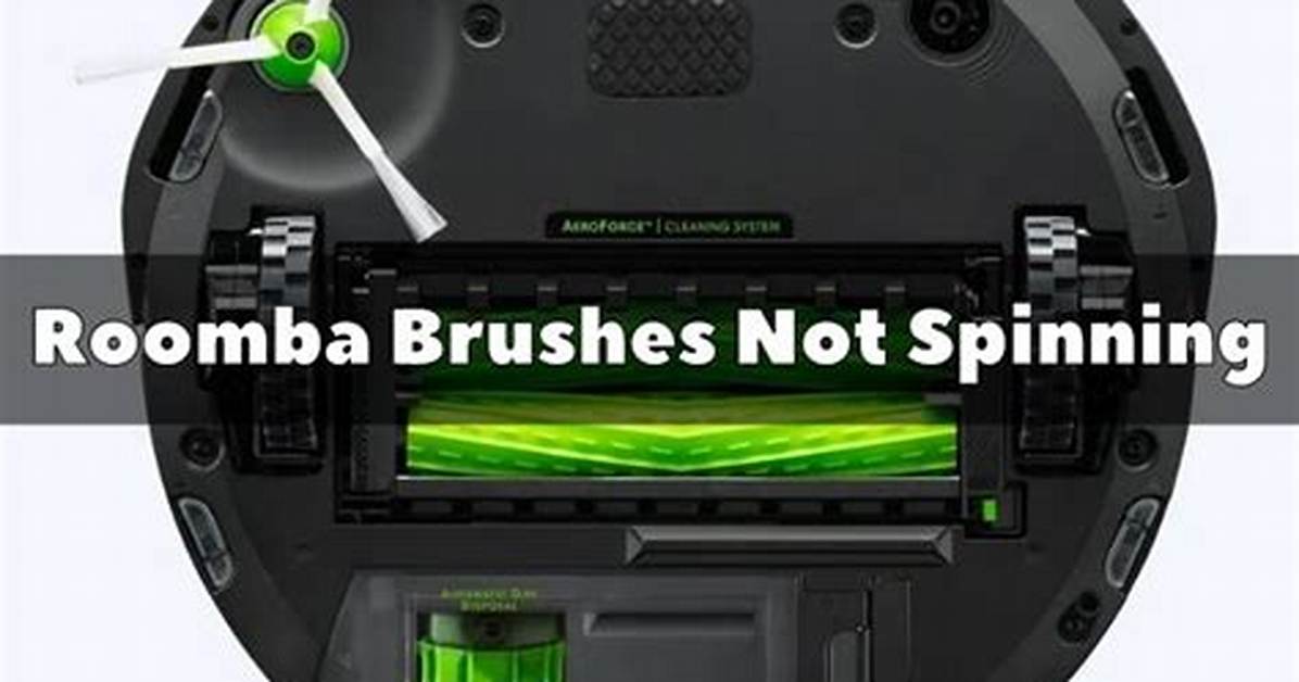 The Brushes Are Not Spinning in My Bissell 9300 P