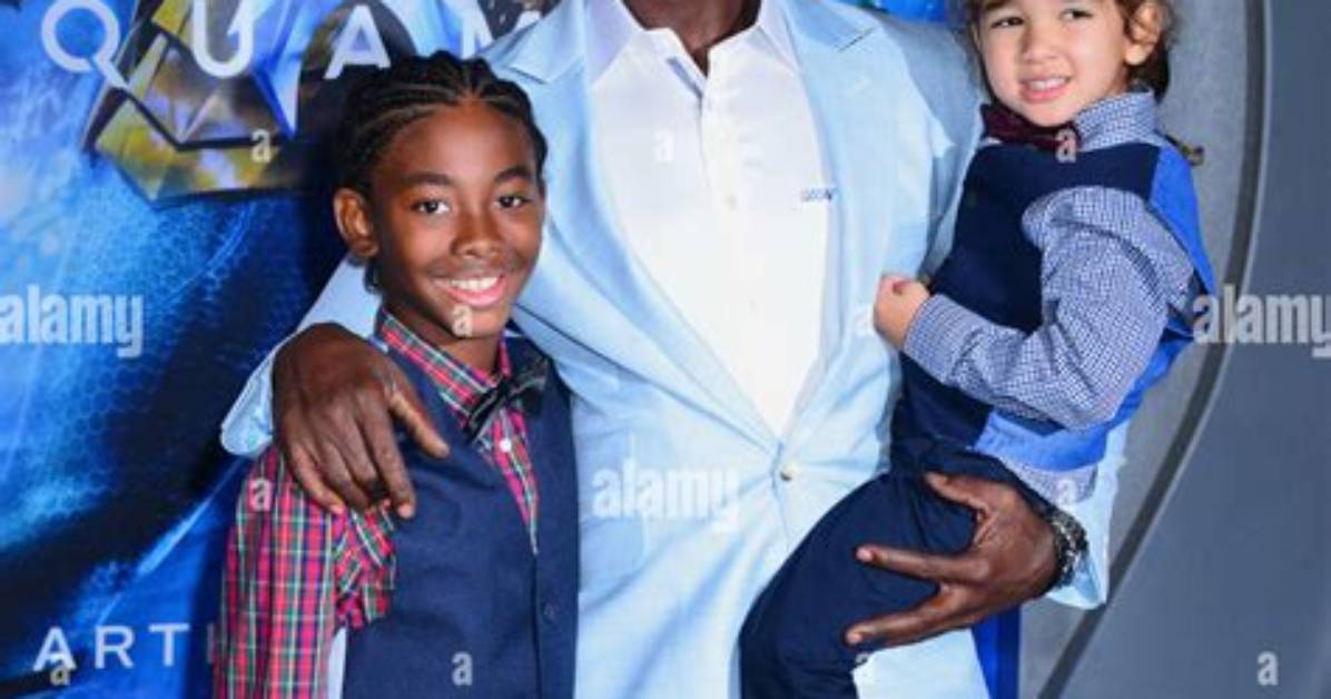 The Children of Djimon Hounsou Meet His Sons And