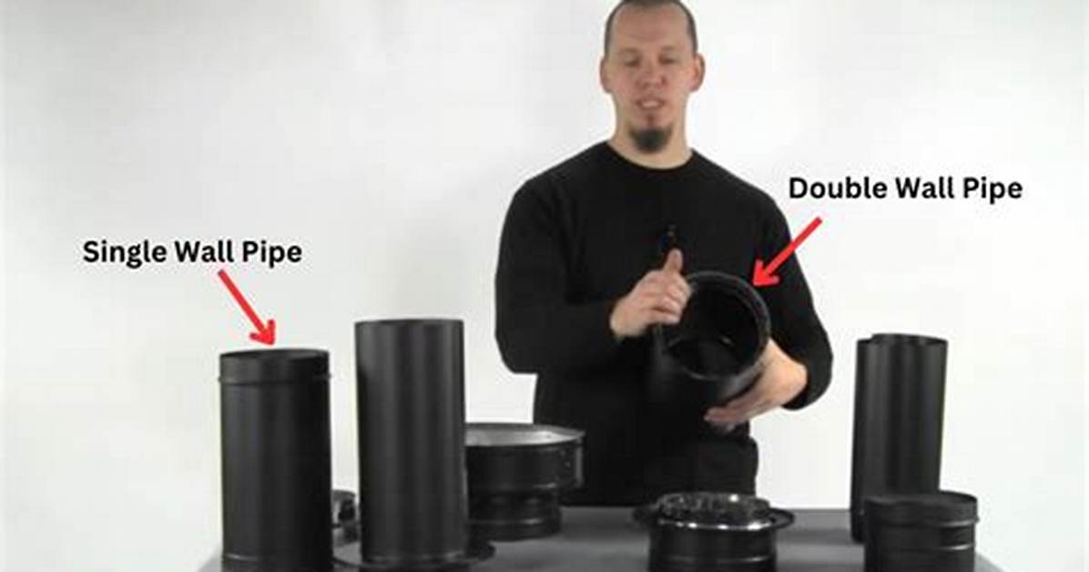 The Connection Between a Single Wall Pipe to a Triple Wall
