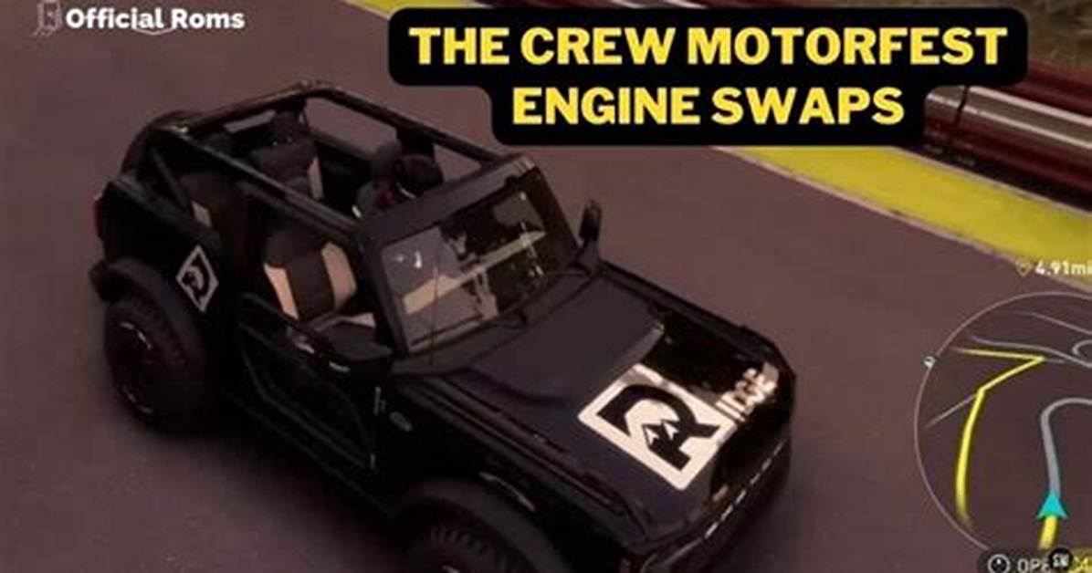 The Crew Motorfest Engine Swaps A