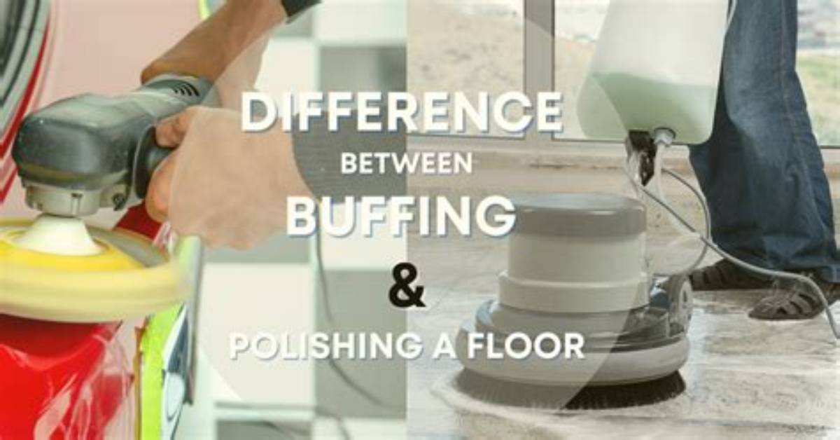 The Difference Between Floor Buffing and Floor