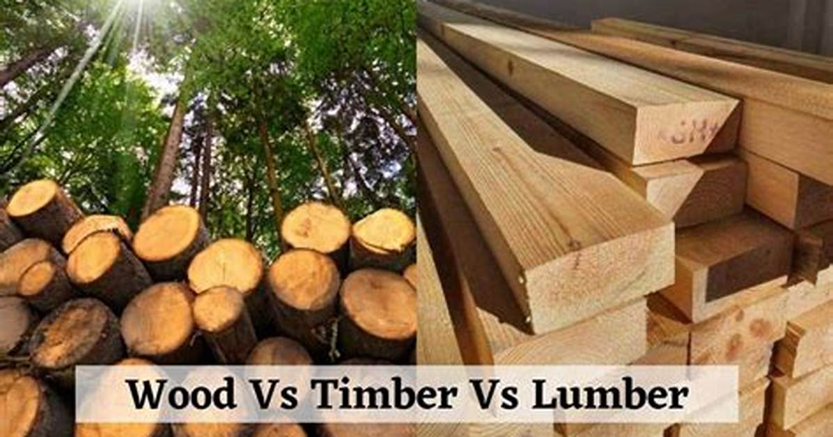 The Difference Between Timber And