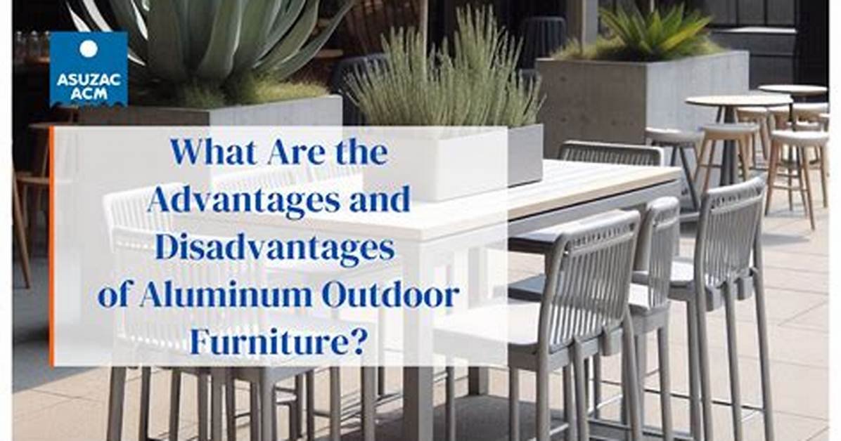The Disadvantages of an Aluminum Patio