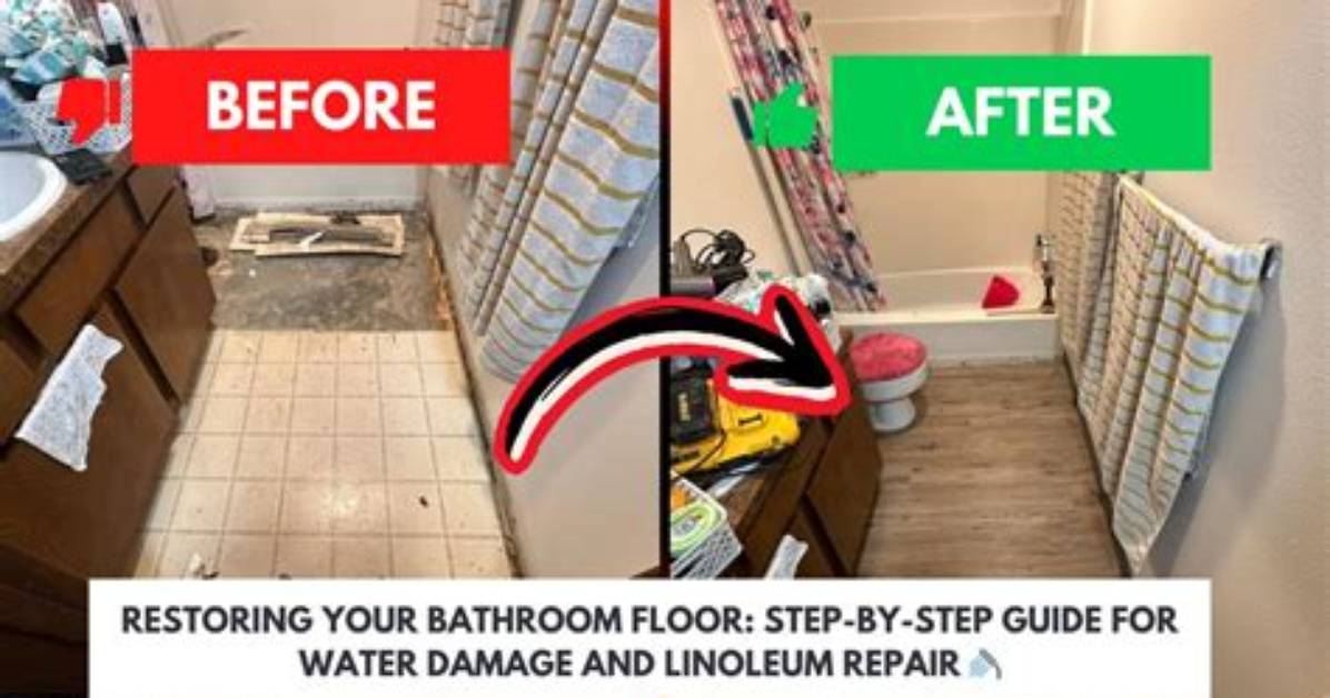 The Effects of Water on Linoleum