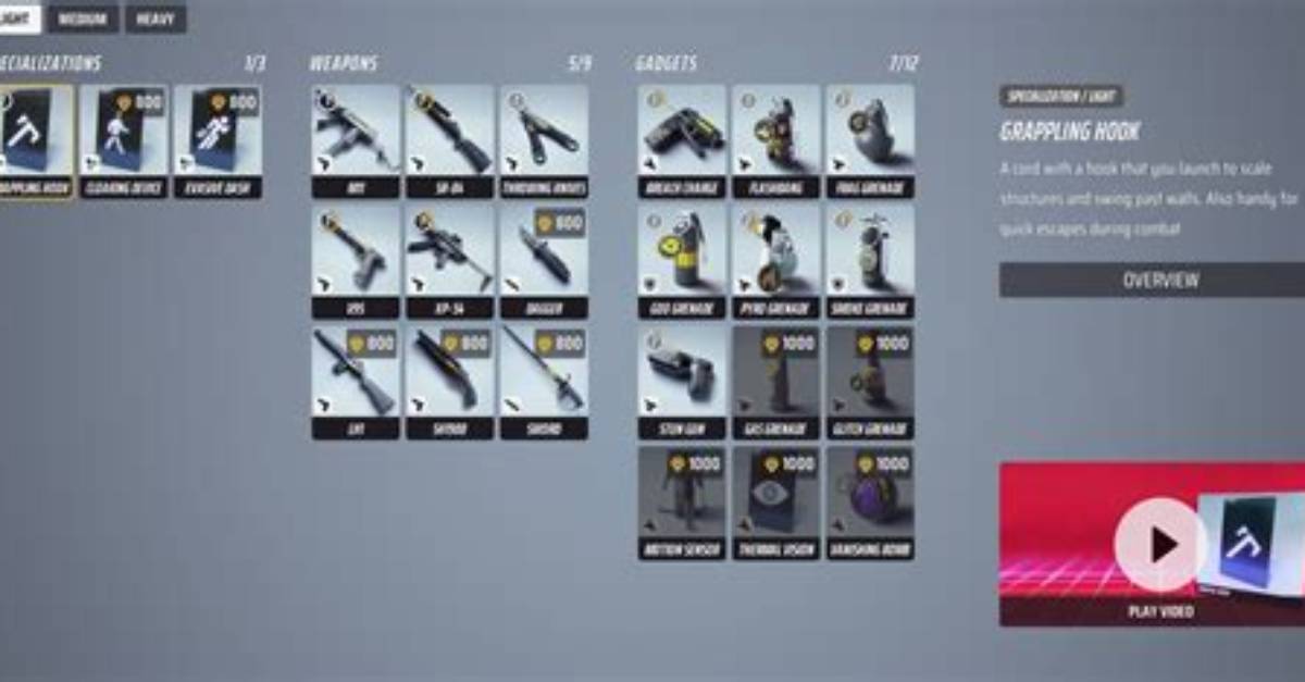 The Finals Best Light Build: Weapons, Gadgets & Specializations - Sarkariresult