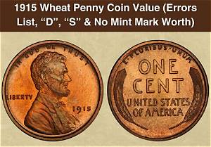 The History of the 1915 Us Penny - a Collector's Guide