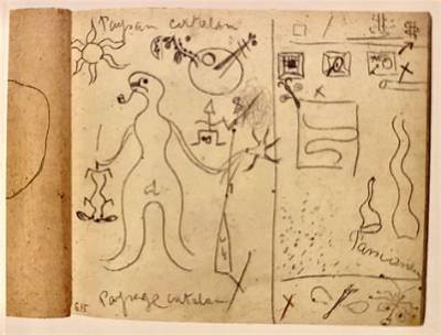 The Meaning of Catalan Landscape (The Hunter) by Joan Miró