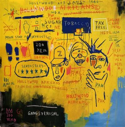 The Meaning of Hollywood Africans by Jean-Michel Basquiat