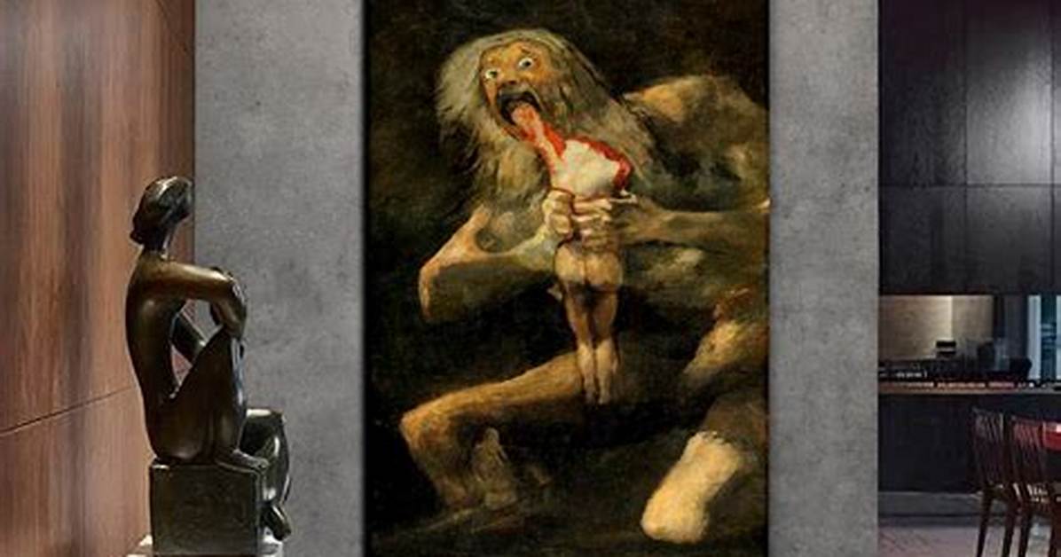 The Meaning of 'Saturn Devouring His Son' by Francisco Goya