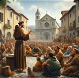 The Meaning of St. Francis Preaching to the Birds by Giotto Di Bondone