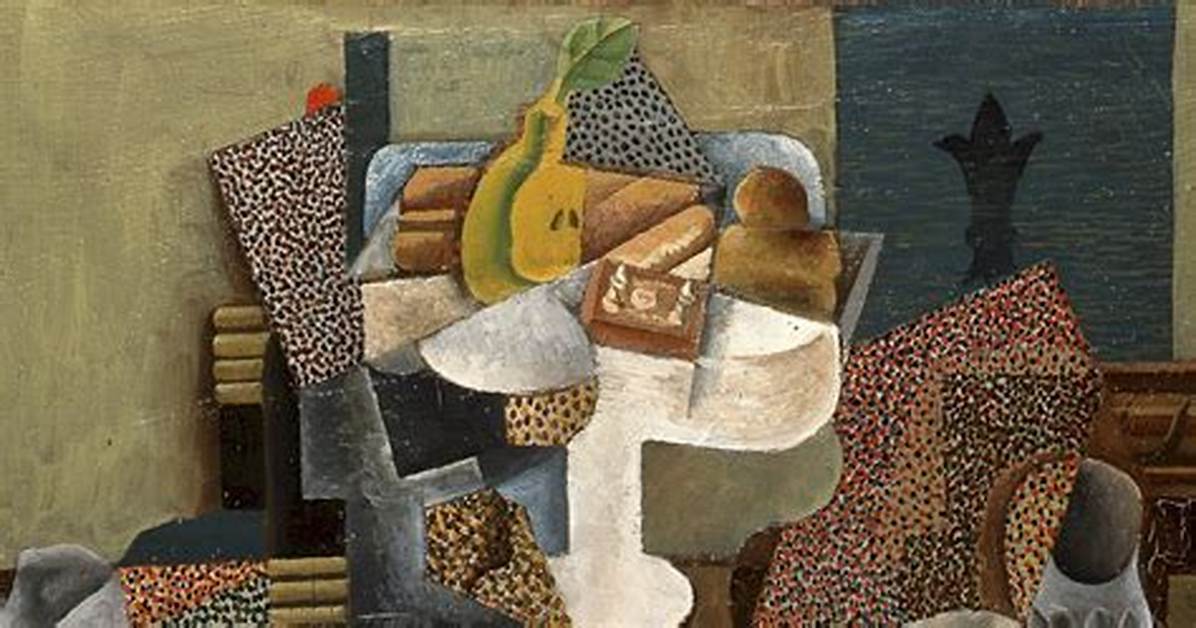 The Meaning of Still Life with Chair Caning by Pablo