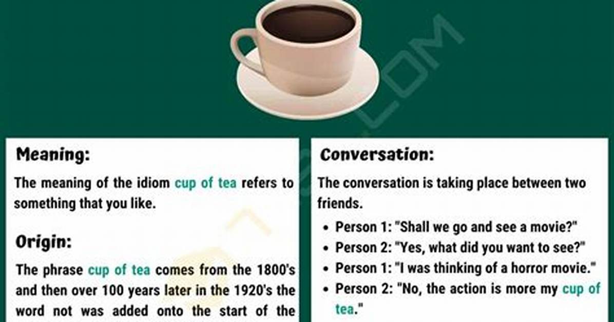 The Meaning of the Cup of Tea by Mary