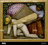 The Meaning of the Flower Carrier by Diego Rivera