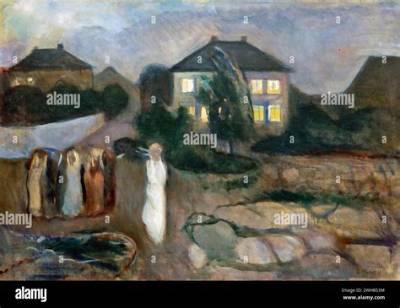 The Meaning of the Storm by Edvard Munch