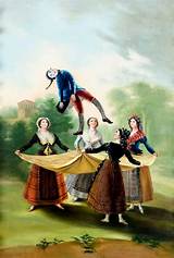 The Meaning of the Straw Manikin by Francisco Goya