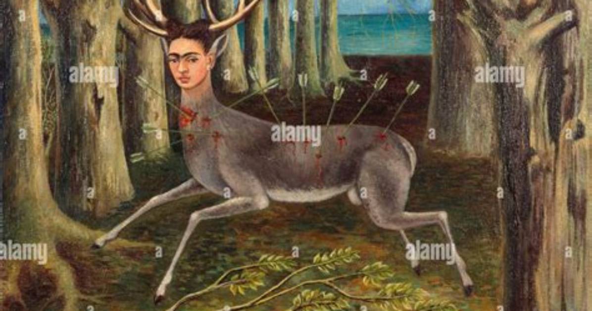 The Meaning of the Wounded Deer by Frida Kahlo