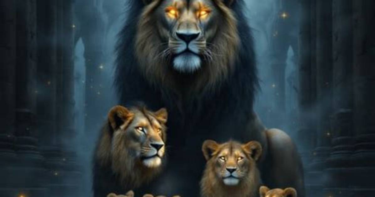 The Mighty Patriarch: Father of the Lion's Pride
