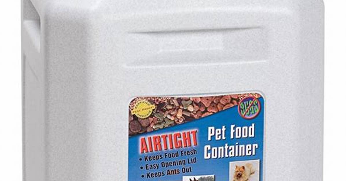 The Most Secure 50 Lb Pet Food Storage Container | Best Keeper Ever