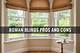 The Pros & Cons of Roman Blinds