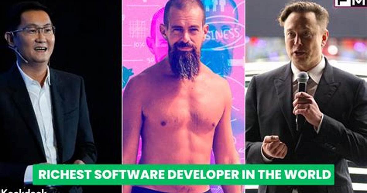 The Richest Software Developers in The