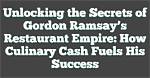 The Secrets to His Financial Empire