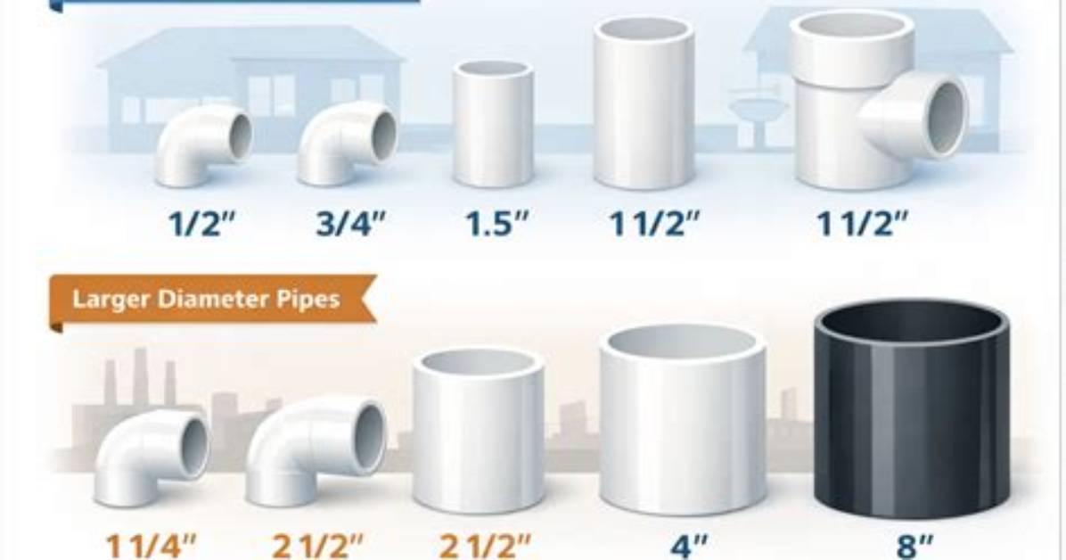 The Sizes of Plumbing