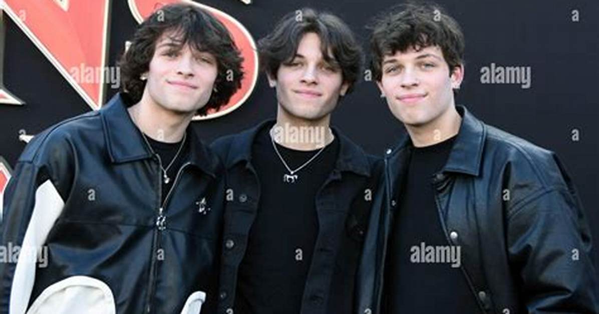 The Stunning Sturniolo Triplets Luxurious Los Angeles