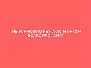 The Surprising Net Worth of Cup a Bug After Appearing on Shark Tank