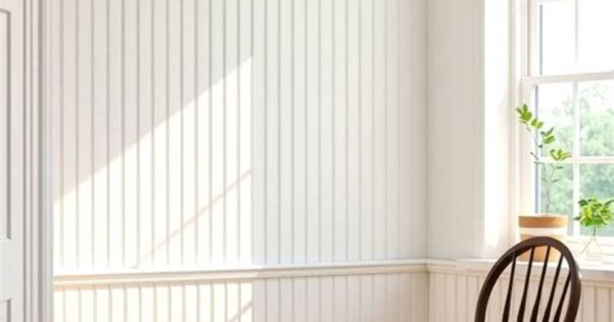 The Traditional Height for Beadboard