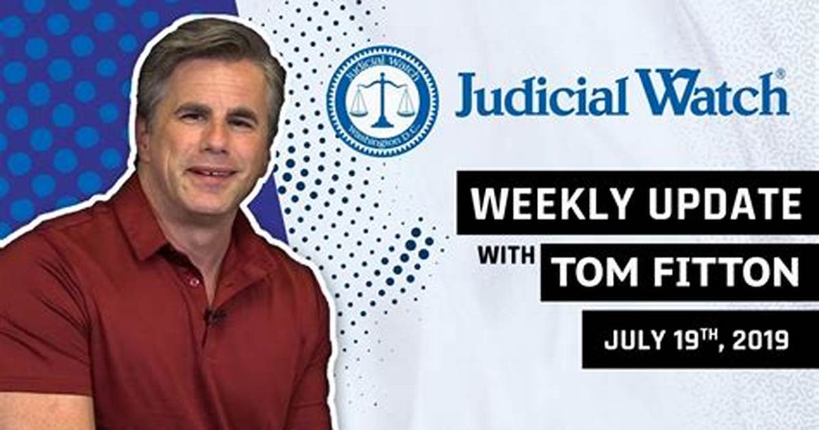 The Truth Behind Tom Fitton S Marriage Love or Political