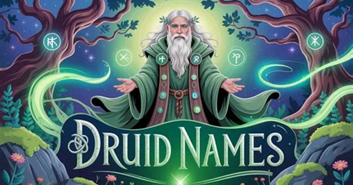 The Ultimate Guide to Druid Names: Unlocking the Secrets of Ancient Wisdom