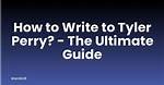 The Ultimate Guide to Tyler Perry's Pictures: a Comprehensive Overview for Film Enthusiasts