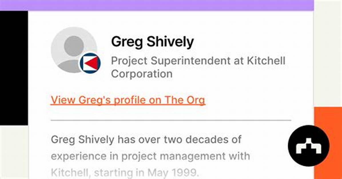 The Unparalleled Greg Shively A