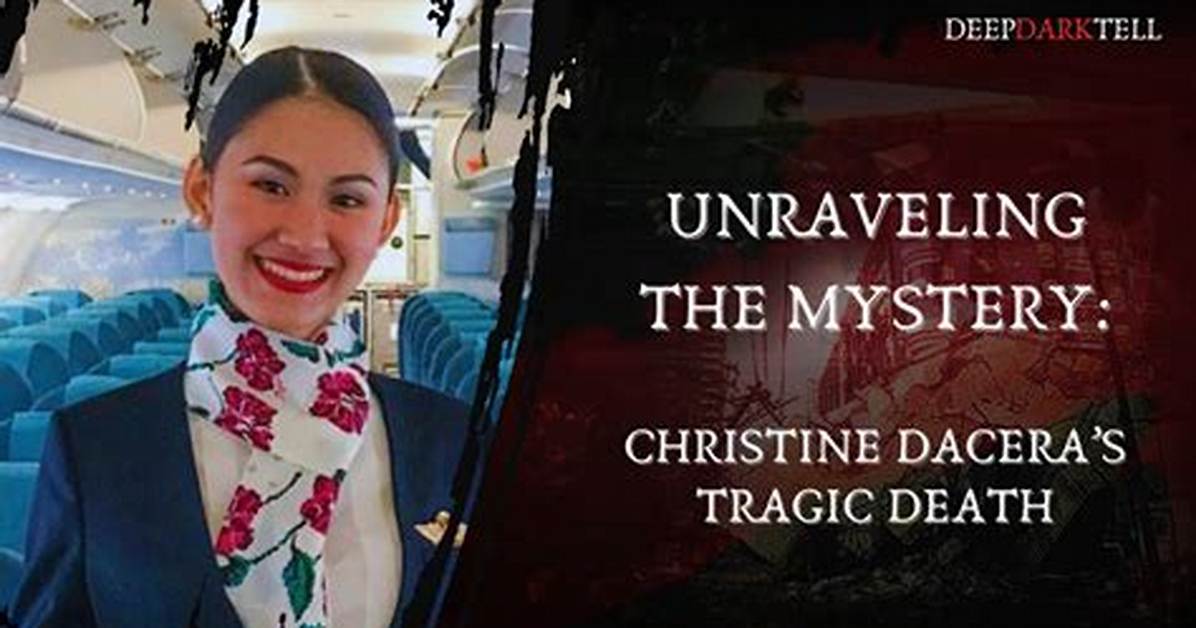 The Unraveling Truth: the Christine Dacera Case