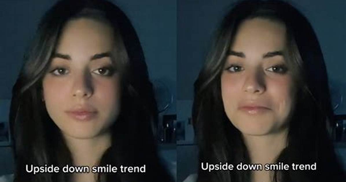 The Upside Down Smile Trend on Tiktok Is Just One of a Few New Trends