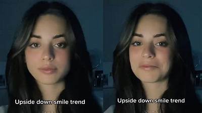 The Upside-Down Smile Trend on Tiktok Is Just One of a Few New Trends Taking Over