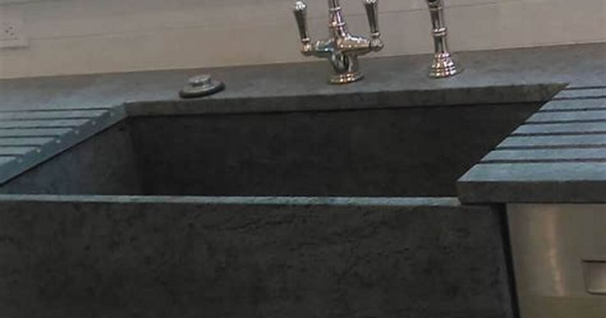 The Weight of a Soapstone Sink for a Laundry Room Double