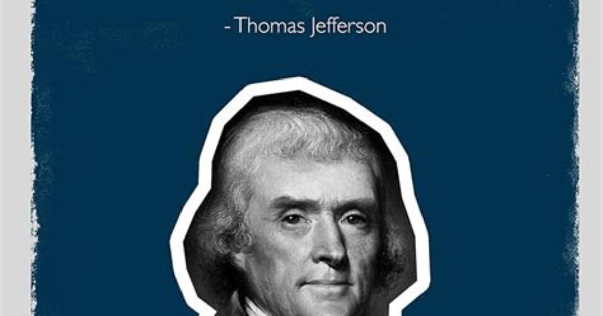 Thomas Jefferson: 'If God Is Just, I Tremble for My Country.'